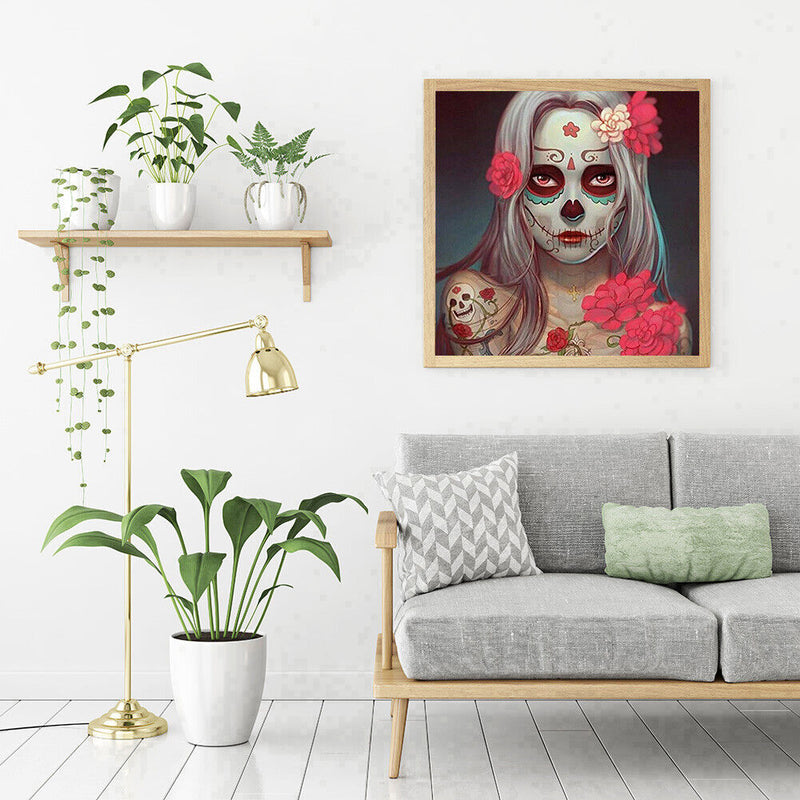 5D DIY Decorative Diamond Painting Ghost Cross Stitch Embroidery Mosaic Kit