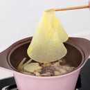 Oil-Absorbing Paper 12 Sheet Scum Grease Oil Blotting Paper for Fried Food/Soup