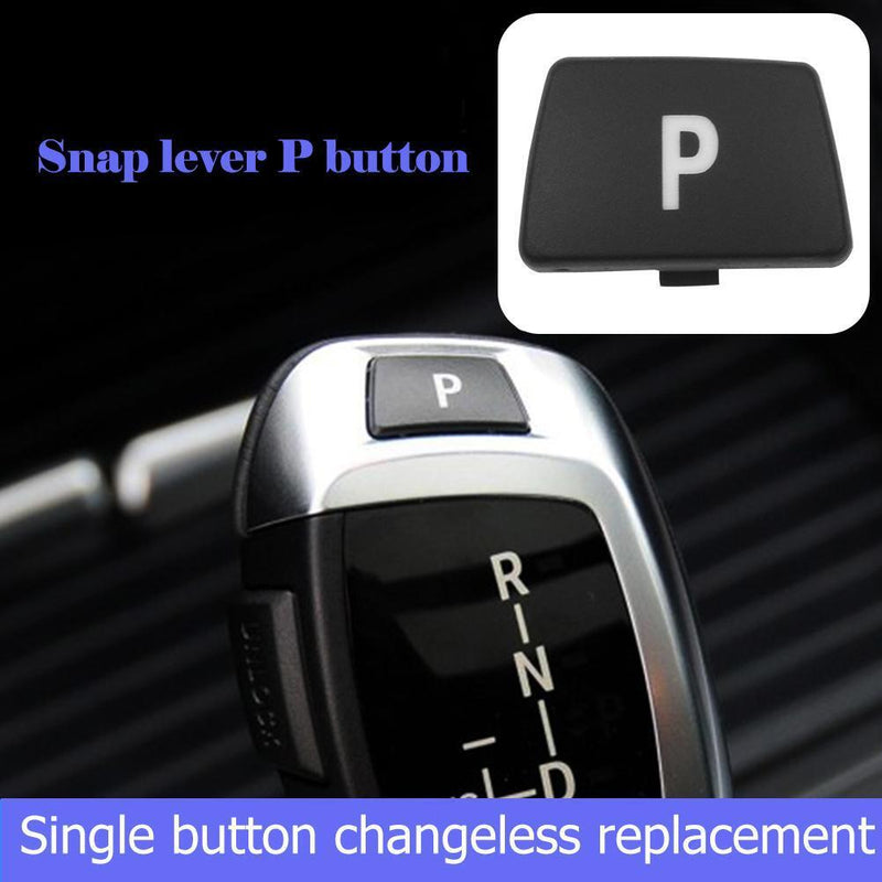 Car Gear Shift Knob P Button Cover Trim for X5 X6 3/5 Series E-Code Chassis