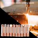 20pcs MIG Welding Nozzle Contact Tips Gas Diffuser Connector Holder (0.8) Newly