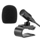 3.5mm Jack Car Microphone Stereo Plug Wired External Mic for PC Auto Radio Newly