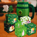 Treat Boxes 12 Pieces St. Patricks Day Cupcake Treat Boxes with Window