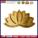 Crystal Display Holder Lotus Shaped Healing Stones Tray Home Desktop Organi