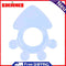 Cute Baby Teether Kids Silicone Teething Chewable Pacifier (Blue Octopus)