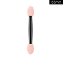 10pcs Portable Eye Shadow Powder Brushes Sponge Eyeshadow Applicator (55mm)
