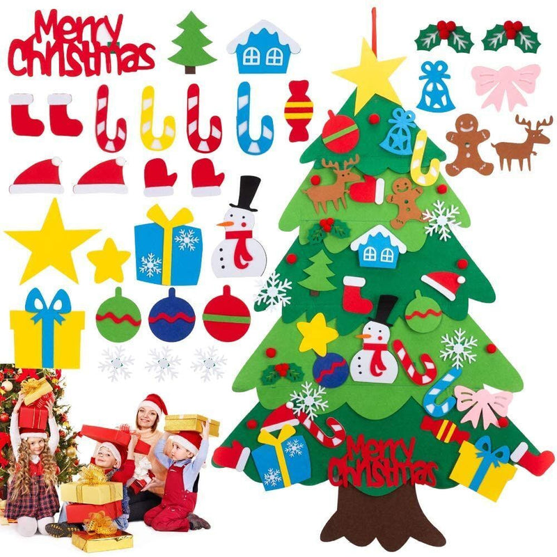 String Light Xmas Gifts Christmas Decor Christmas Ornaments Felt Christmas Tree