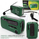 Emergency Outdoor Radio Built-in Speaker Portable World Band Radio Receivers
