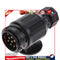 13 PIN EURO PLASTIC PLUG 12V CARAVAN TRAILER ELECTIRC PLUG MAYPOLE MP128 Newly