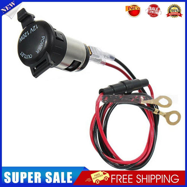 12-24V 120W Auto Charger Plug for Motorcycle Car Truck Power Adapter Socket