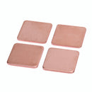 10 pcs 15mmx15mm 0.3mm  Heatsink Copper Shim Thermal Pads for Laptop Newly