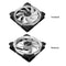 FR-701 PC Case Fan 9 Blade Addressable RGB LED PWM Cooling Fan (Reverse)