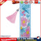 DIY Flower Special Shaped Diamond Painting Leather Tassel Bookmark Crafts Newly
