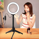 Stand Holder Fill Light LED Selfie Ring Light Video Light For YouTube Tik Tok