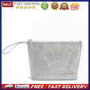 Women Rhinestone Sequin Clutch Bag Casual Card Purse Zipper Handbag Money Hol
