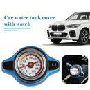 Big Head Temperature Gauge with Thermo Radiator Cap Tank Cover (1.1Bar) Newly