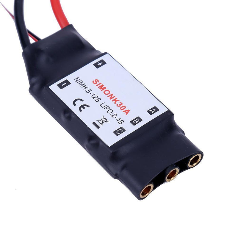 Highest Efficiency 30A ESC Electrical Sensorless Brushless Speed Controller