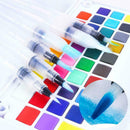 6pcs Water Color Brush Refillable Pen Watercolor Color Drawing Supply Art X1X1