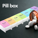 Colorful Pill Box Medicine Organizer 7 Day Tablet Storage Case Drugs Dispenser
