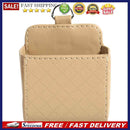 Car Vent Trash Box Auto Mobile Phone Holder PU Leather Storage Bag Organizer