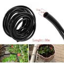 Micro Drip Irrigation Tube Plants Sprinkler Pipe Garden Watering Hose(50m)