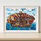 Animals 11CT Stamped DIY Embroidery Full Cross Stitch Handmade Wall Art Craft