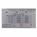 Instruments Steel Guitar Acoustic String Action Pitch Luthier Ruler Gauge