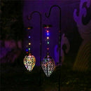 Lights LED Hollow Balcony Decoration Iron Art Solar Light Garden Light