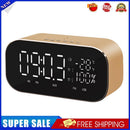 Bluetooth-compatible Speaker Temperature LCD Display FM Radio Alarm Clock(G