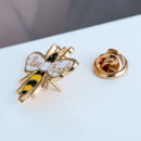 Jewelry Men Cute Lapel Pin Cartoon Fashion Enamel Pins Honey Animal Badge Bee