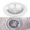 Stainless Steel Bathtub Hair Catcher Waste Stopper Filter Sink Strainer(M)