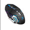 K680 2.4G Wireless Rechargeable Backlight Keyboard Keypad Mouse Set (Black)