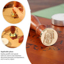 Retro Envelope Sealing Wax Copper Stamp DIY Art Decor Customs Supply (F229)