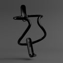 MTB Bike Bottle Rack Cages Durable Road Bicycle Water Bottle Holder (Black)
