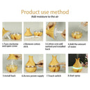 300mL Wood Grain Aroma Essential Oil Diffuser Air Humidifier (Light Brown) Newly