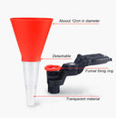 Engine Oil Filling Set Universal Oil Funnel with Adjustable Width Holding C