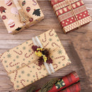 Handmade Craft Christmas Decoration Wrapping Paper Kraft Paper Recyclable