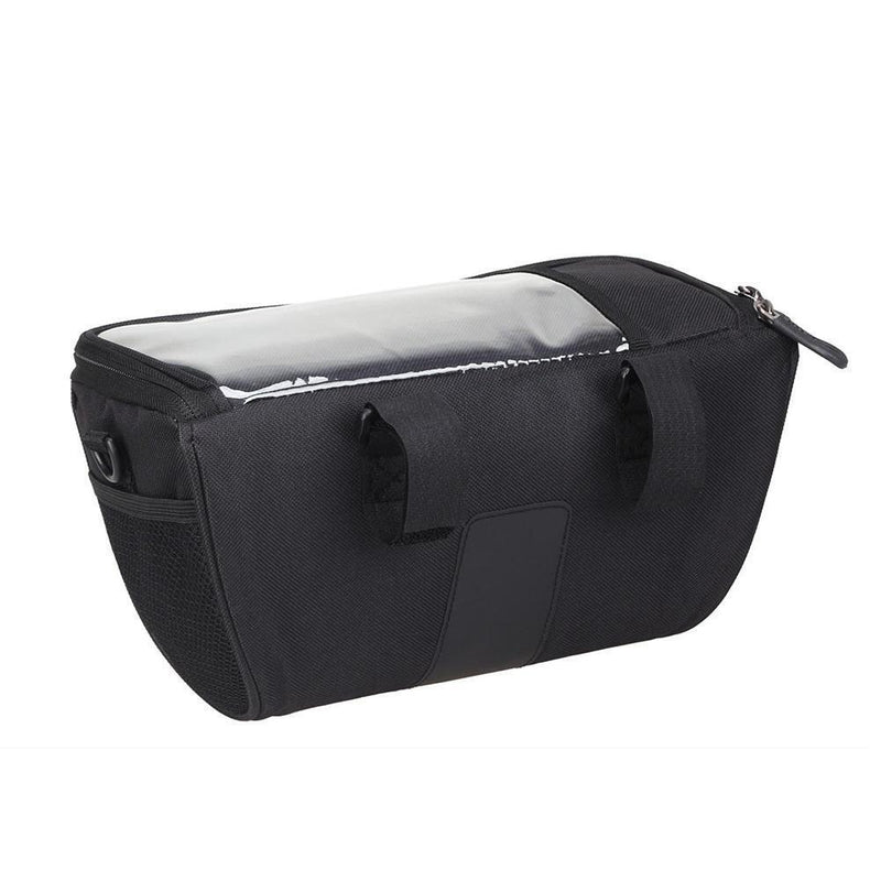 Multi-function bike wheel front handlebar bag for MTB folding bike