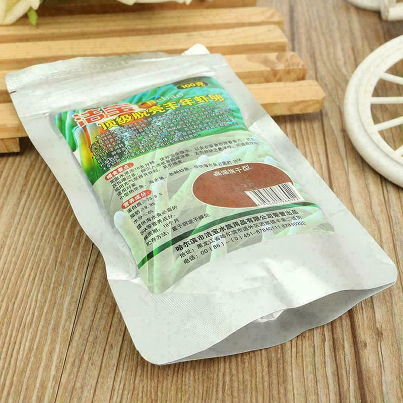 1pc Shrimp Eggs Fodderrtemia Ocean Nutrition Fish Food N1K9 100g L7K4 PROAU I4K4