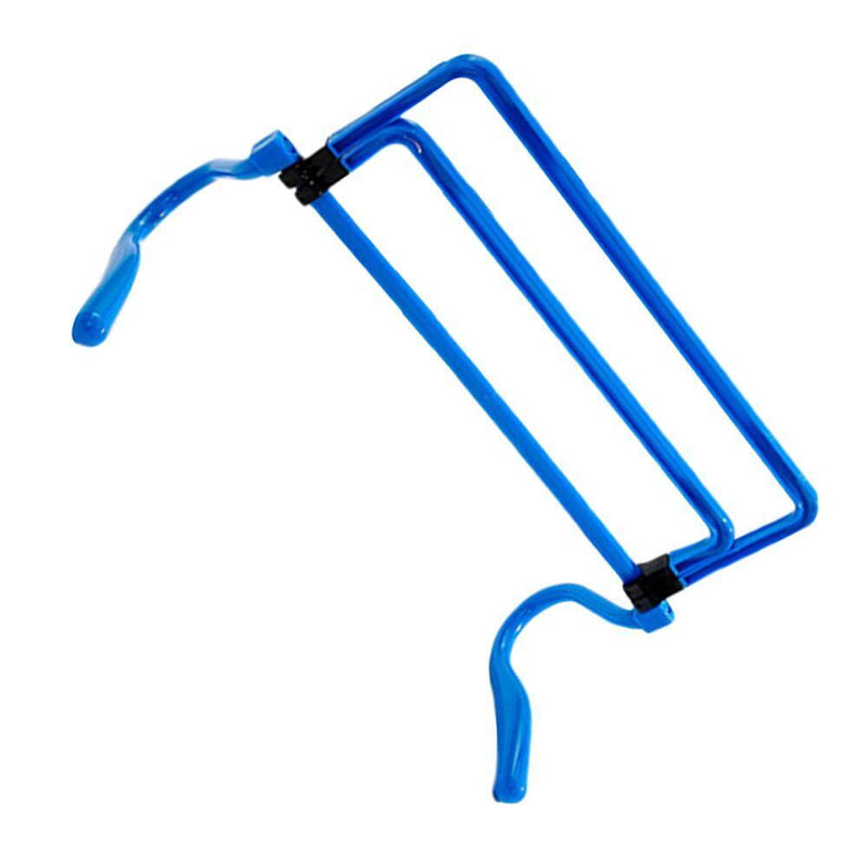 Foldable Removeable Football Barrier Frame Soccer Training Barrier (Blue)