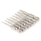 8Pcs 50mm Magnetic Head Bits S2 Chrome Plated Steel Torx Screwdriver Bit Se