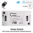 Phone Remote Control Timer Relay Wifi Smart Switch Wireless RF Receiver
