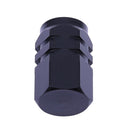 4pcs Aluminum Alloy Car Wheel Tire Valve Air Caps Stem Covers (Black) Newly