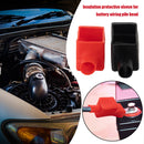 2pcs PVC Insulating Protector Car Battery Negative Positive Terminal Covers Boat