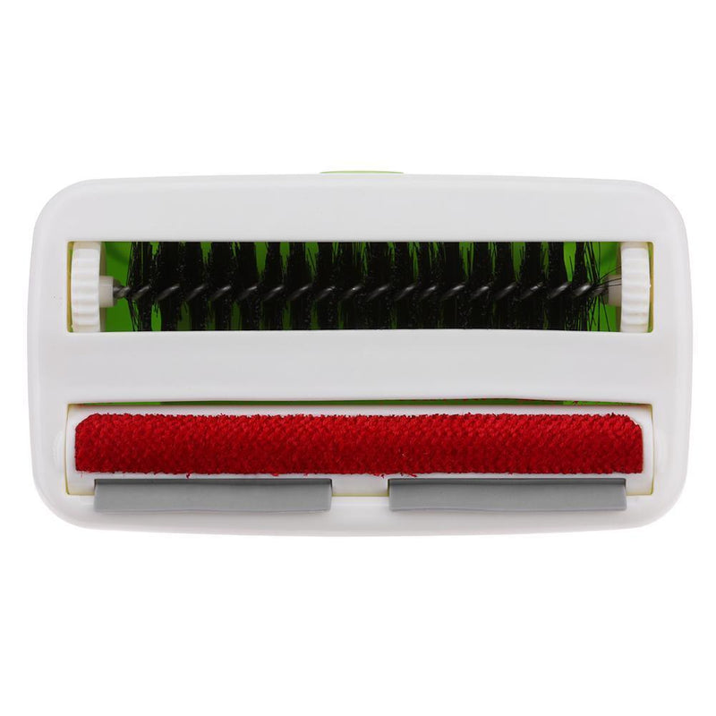 Handheld Carpet Brushes Table Sofa Bed Crumb Sweeper Roller Cleaner (Green)