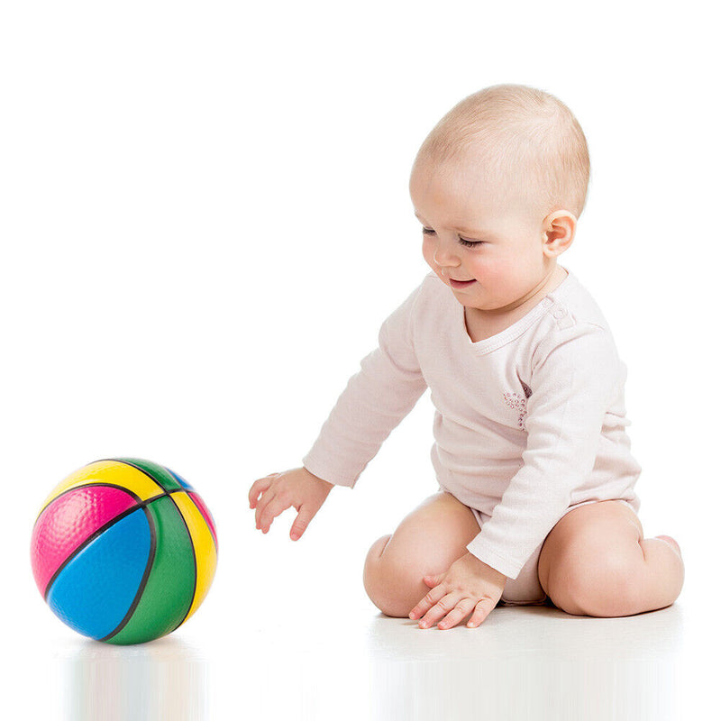 Inflatable Beach Balls Elastic PU Balls Early Education Toys Gifts for Chil