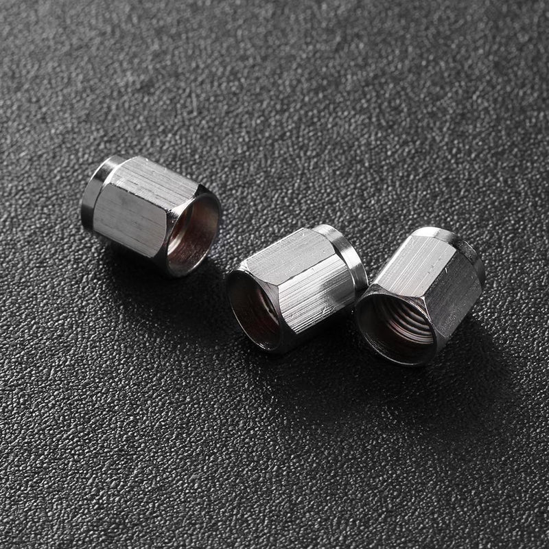 10pcs Chrome Copper Car Motorcycle Wheel Tire Valve Stem Caps Dust Covers