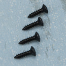 50pcs Acoustic Guitar Electric Guitar Electric Bass Panel Screw (Black)