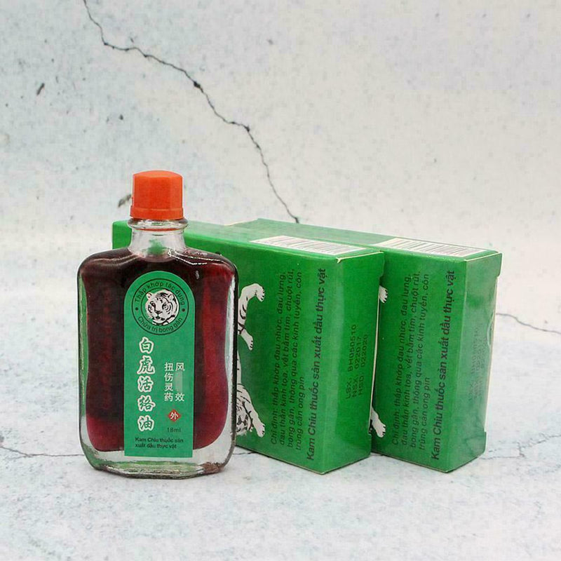 Vietnam White Tiger Activating Massage Balm Essential Insect Anti- 18ml V9P2