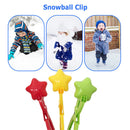 Star Snowball Maker Clip Winter Snow Clay Sand Outdoor Kid Play Toys Random