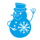 Snowman Cutting Dies Stencils Scrapbook Embossing DIY Craft Album Card Gift